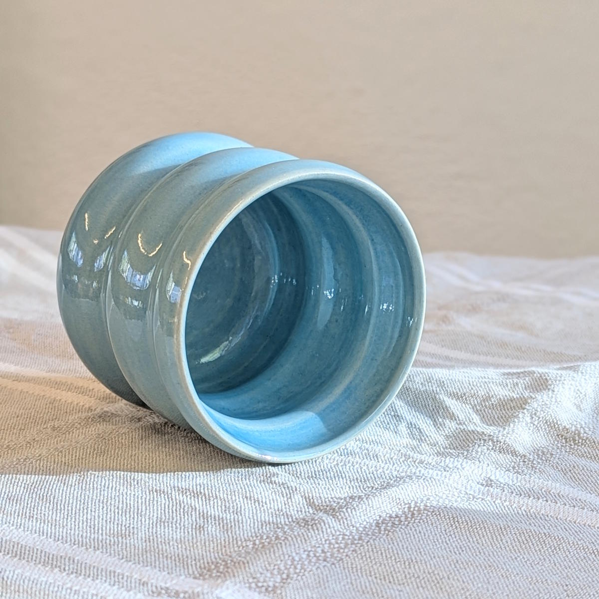Tasse Hellblau – Bild 2