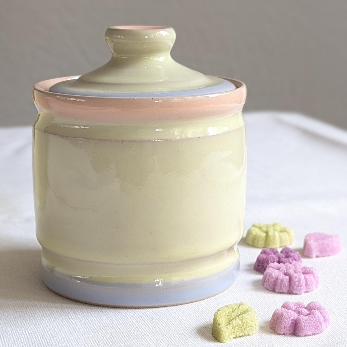 Zuckerdose Pastell – Bild 3